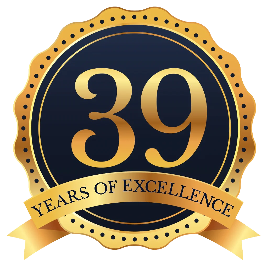 39 Years of Excellence